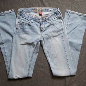 Arizona light washed bootcut jeans